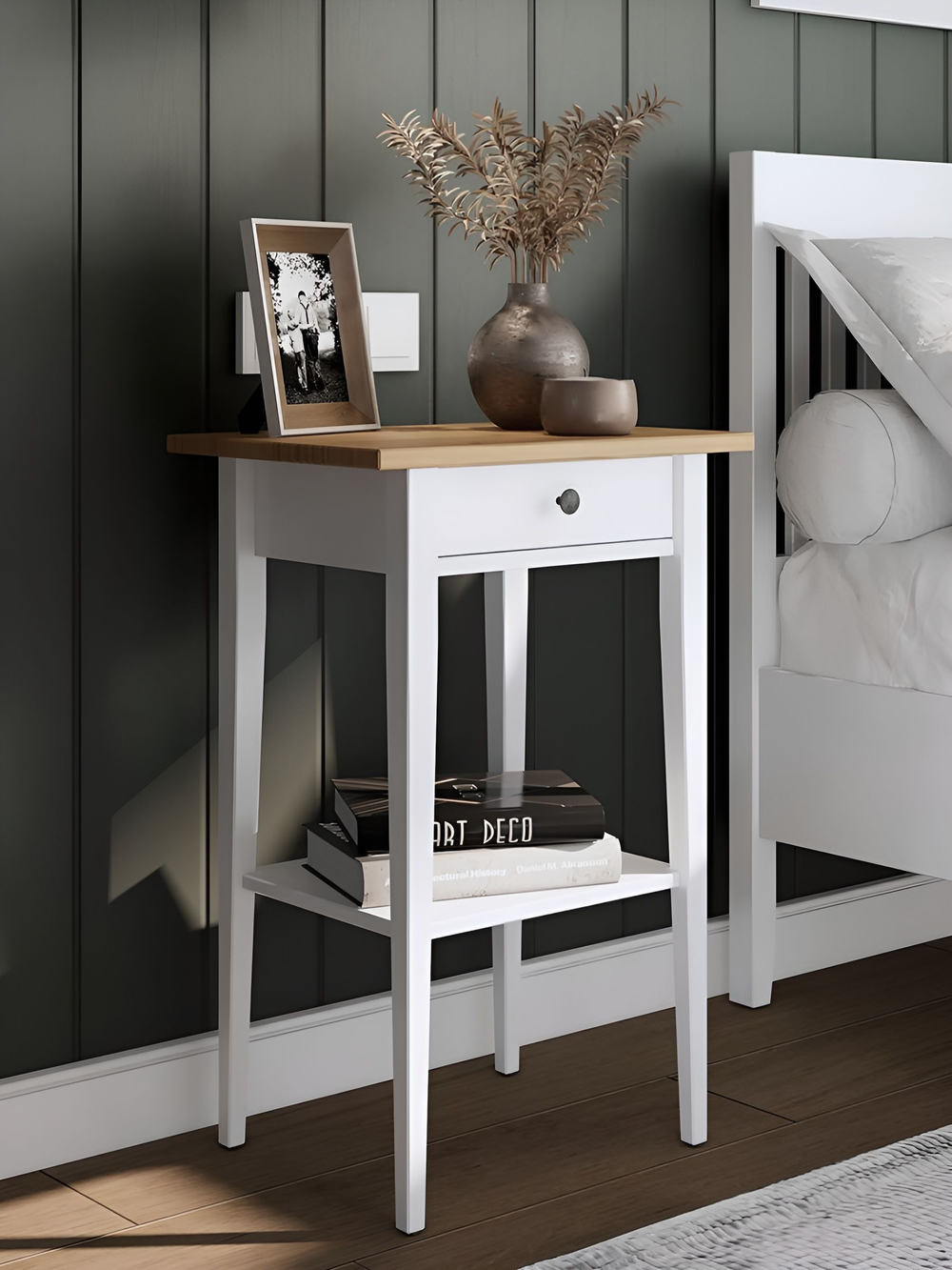 IKEA Комод TARVA 3 ящика, 79х95х39, белый, ТИРАНА (ТАРВА ИКЕА)