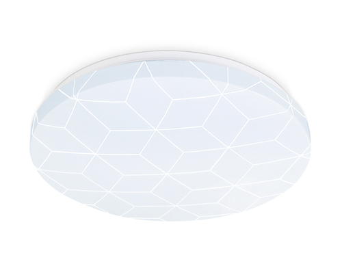 Потолочный светодиодный светильник FZ1036 WH белый 30W 6400K D370*55 (Без ПДУ)