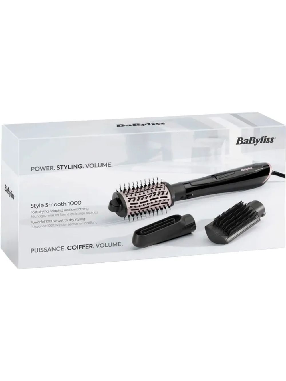 Фен-щетка BaByliss Style Smooth 1000 AS128E - 7