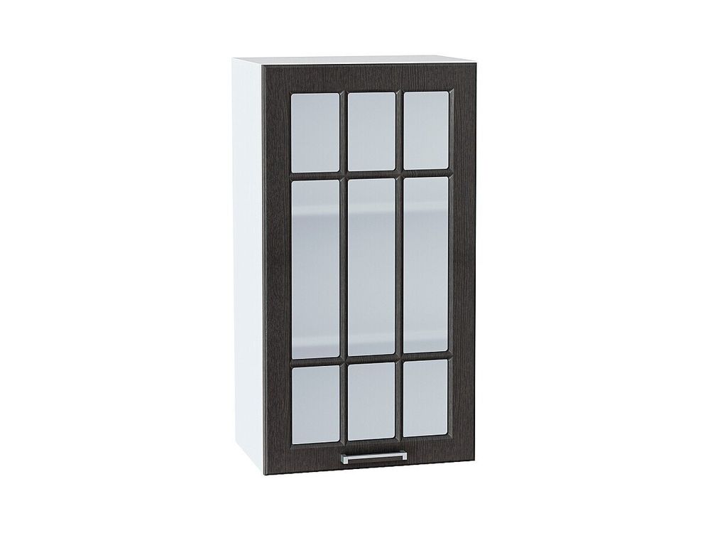 Шкаф верхний с 1-ой остекленной дверцей Прага