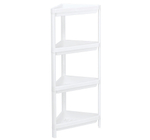 Этажерка треугольная (4 секции) 335x335x180 полки с бортиками М2707