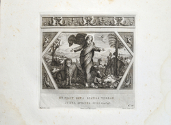 Фрески (картины) из перистилей Ватикана, руки Рафаэля Санти. На новых медных дощечках, изготовленных