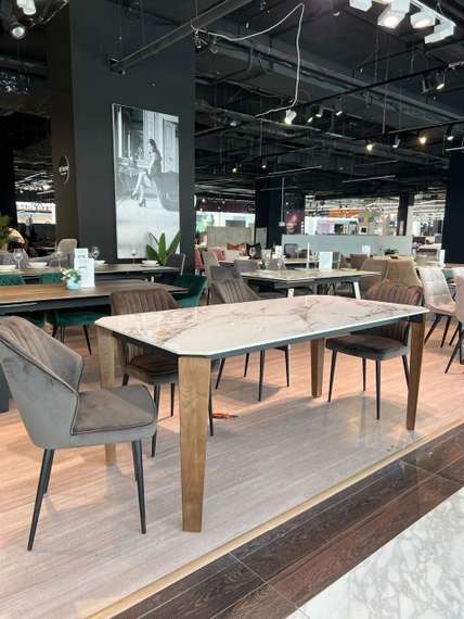 Стол раздвижной Verdo 180-220х90 см, керамика