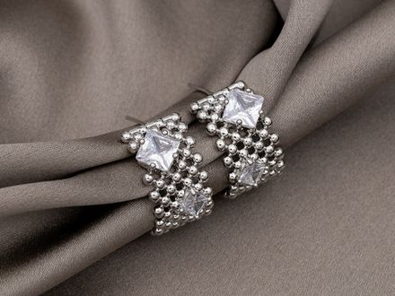 Серьги-кольца "Ажурные" 20мм