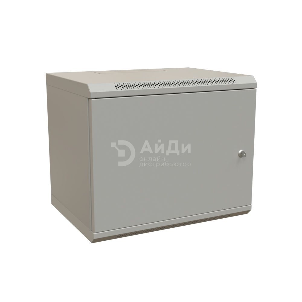Шкаф телекоммуникационный настенный WRline WR-TW-1245-SR-RAL7035