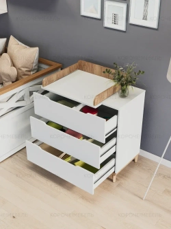 Комод пеленальный для новорожденных с ящиками