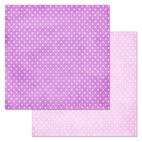Бумага "Фономикс. Горошки. Сиреневые" (ScrapMania)