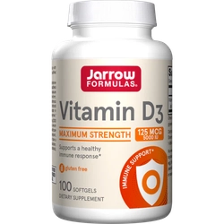 Vitamin D3 5000 IU 100 капсул Jarrow Formulas