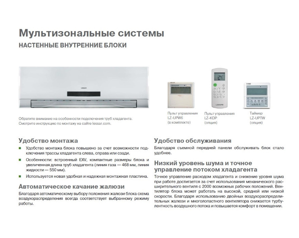 Внутренний блок Lessar LSM-H56KHA2