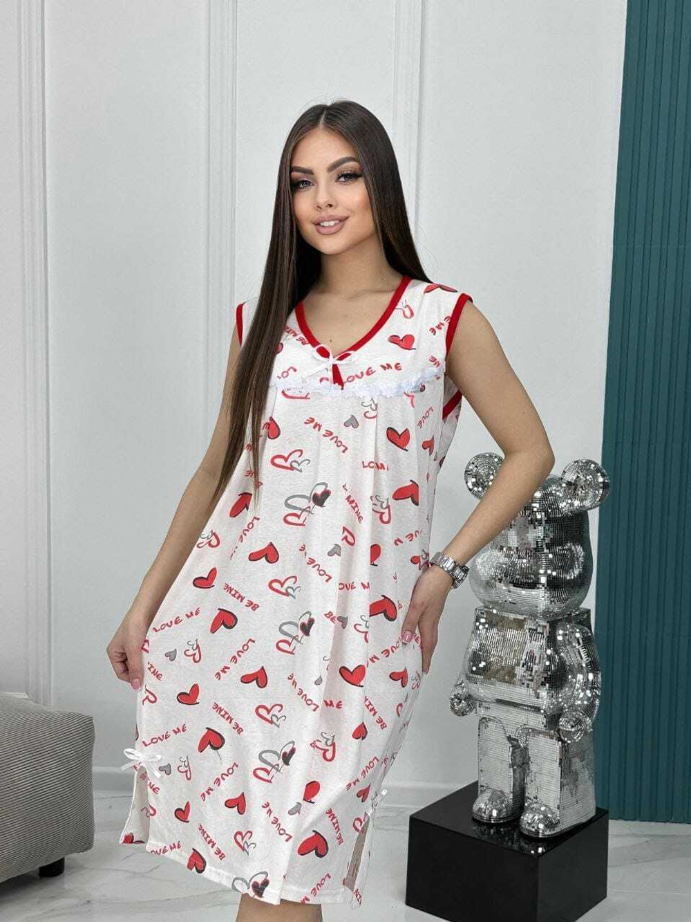 Сорочка х/б без рукава (норма) 0-23