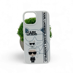 Silicone Case Karl Lagerfeld для iPhone 15 Pro