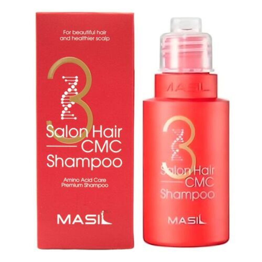 [Masil] 3 salon hair CMC shampoo - Шампунь с аминокислотным комплексом для волос, 50 мл