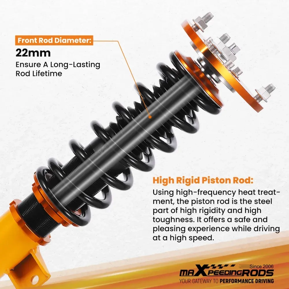 Coilovers Lowering Suspension Kit подходит для автомобиля Honda Odyssey 1999-2004 Coil Springs Shock