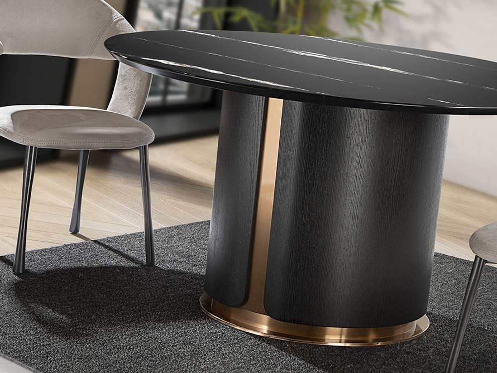 Zolo Обеденный стол темный дуб