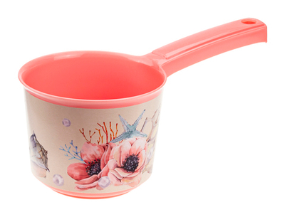 Ковш 1,0л ДЕКО с рисунком М1217