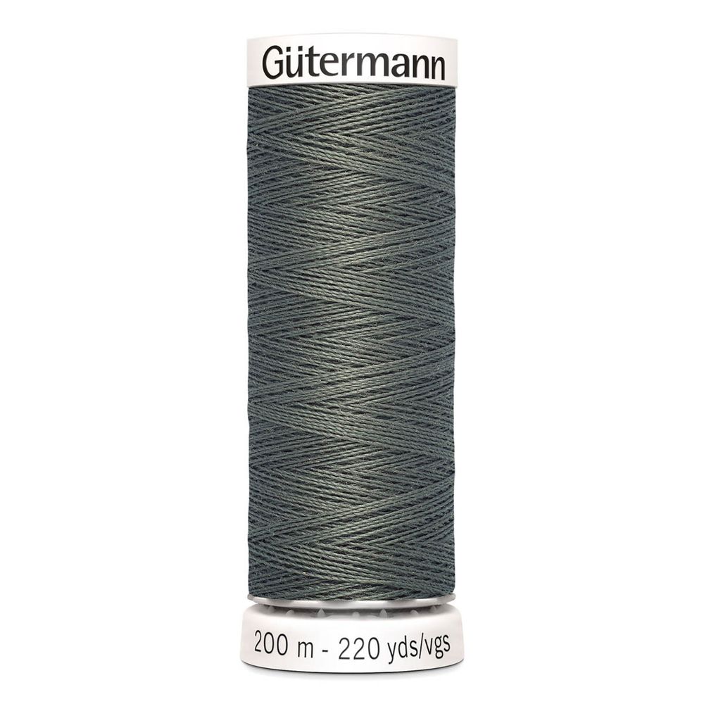 Нитки универсальные Gutermann Sew-all 100 (200 метров), 5 кат. | 635 каменно-серый