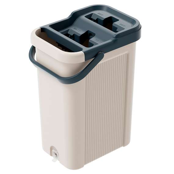 Швабра с отжимом и ведром cleanup, 7 л.