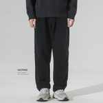 Winter Haiting прямые вельветовые повседневные брюки мужские толстые свободные