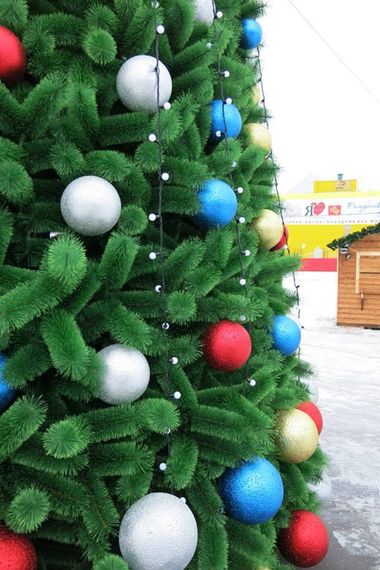 Шар из пенополистирола с блестками Искристый 20 см., золото, ПромЕлка (SHI-200GOLD)