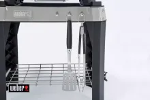 Гриль электрический Weber Pulse 1000 с тележкой, чёрный