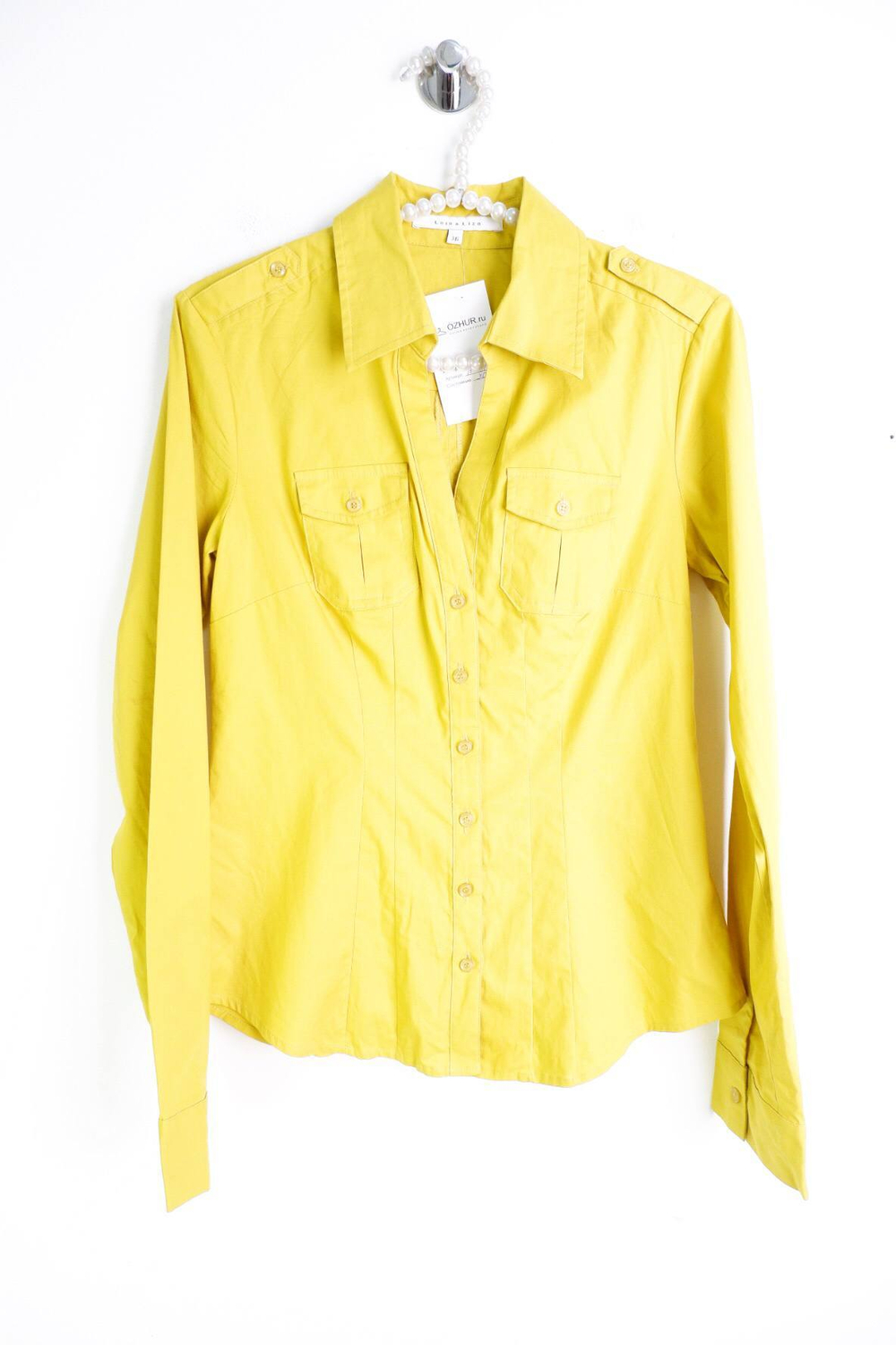 Блузка Lola&Liza яркого оттенка, маркировка 36, визуально на 42 размер