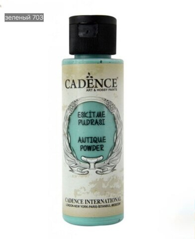 Краска-пудра Antique Powder 703 зелёный