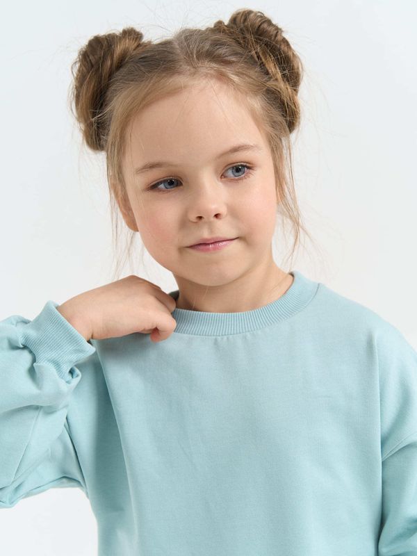 Платье с хлопковой юбкой 