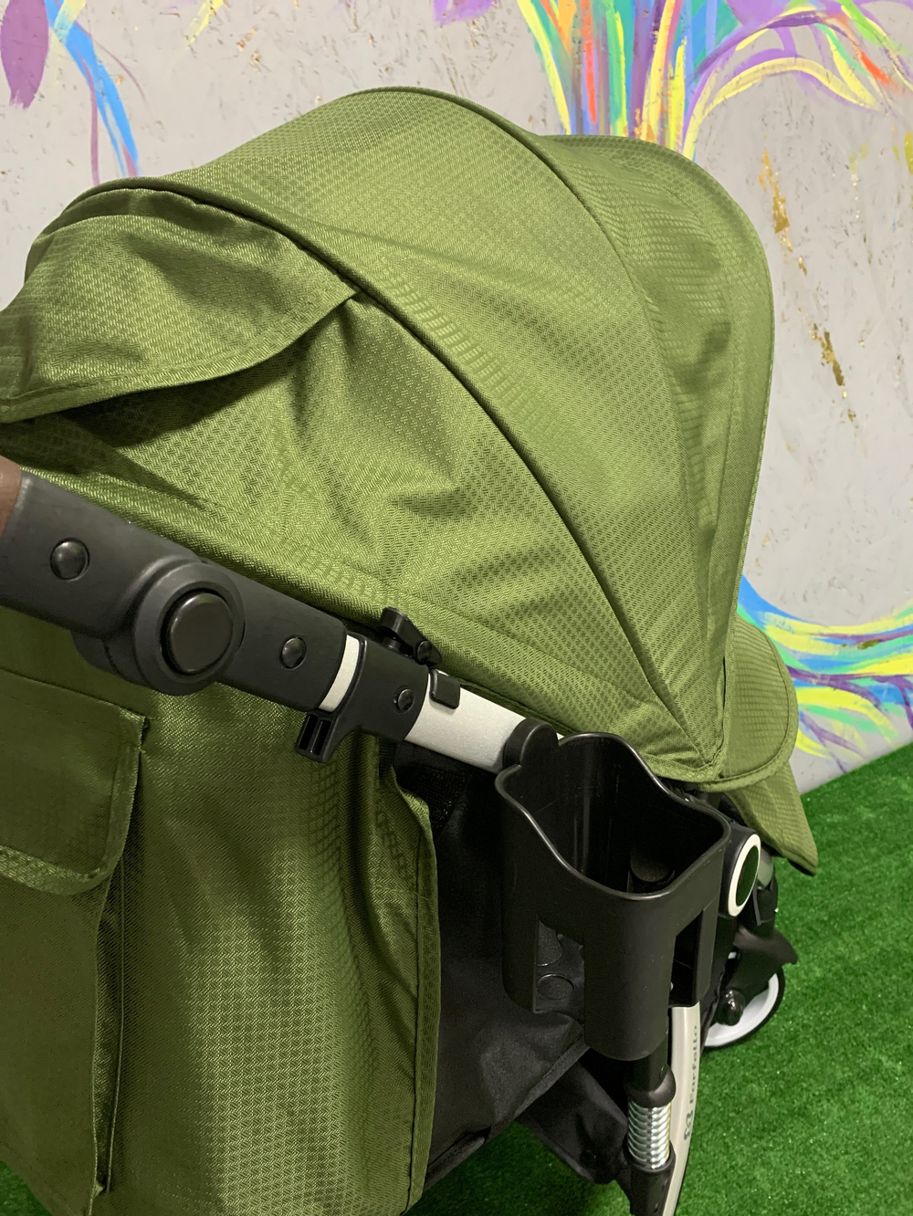 Коляска детская прогулочная Bino Angel Plus (Khaki/ хаки) Артикул: BP-7