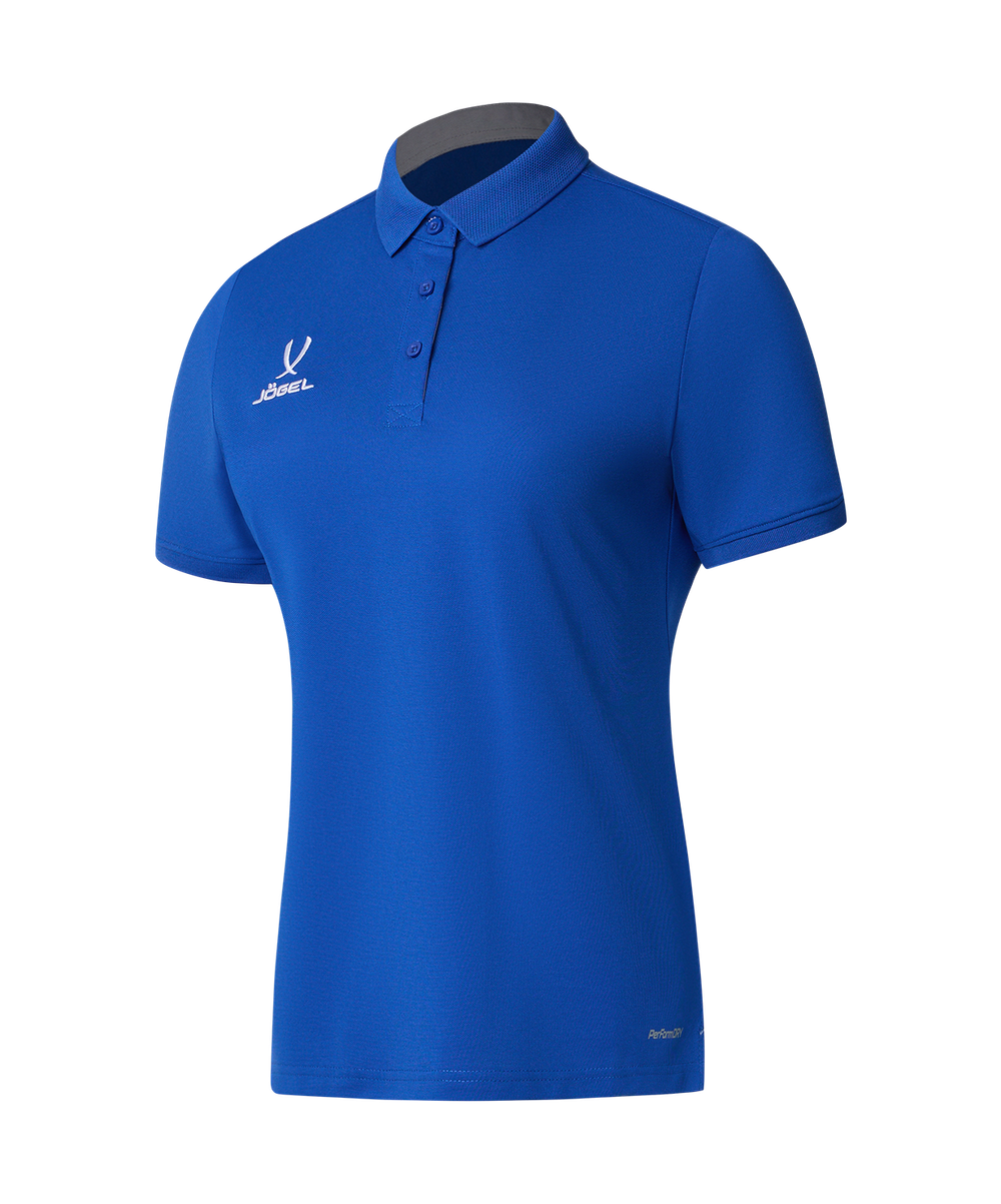 Поло женское JÖGEL PREMIER PerFormDRY CVC Polo W, синий