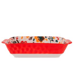 Блюдо для запекания "Kawaii Forest.Bunny" 22*12,5*5см. v=600мл. (фарфор) (min9) (транспортная упаков