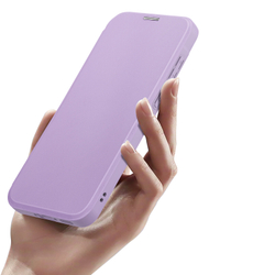 Чехол книжка фиолетового цвета для смартфона Samsung Galaxy A36 5G и A56 5G, серия Skin X Pro Series Case