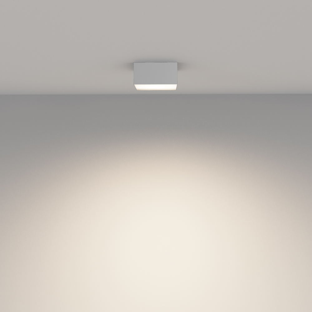 Потолочный светодиодный светильник Maytoni Zon C032CL-12W3K-SQ-W