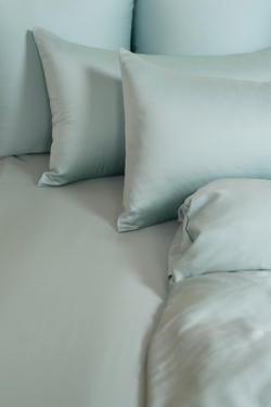 Простыня на резинке 160x200x40 German Grass Sea Wave Brilliant бирюзовая