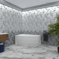 Акриловая ванна Radomir Vanessa (Радомир Ванесса) Орсини 160х90 L, с каркасом