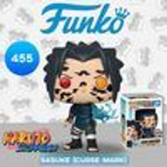 Фигурка Funko POP! Animation Naruto Shippuden Sasuke Curse Mark (Exc) (455) 35525
