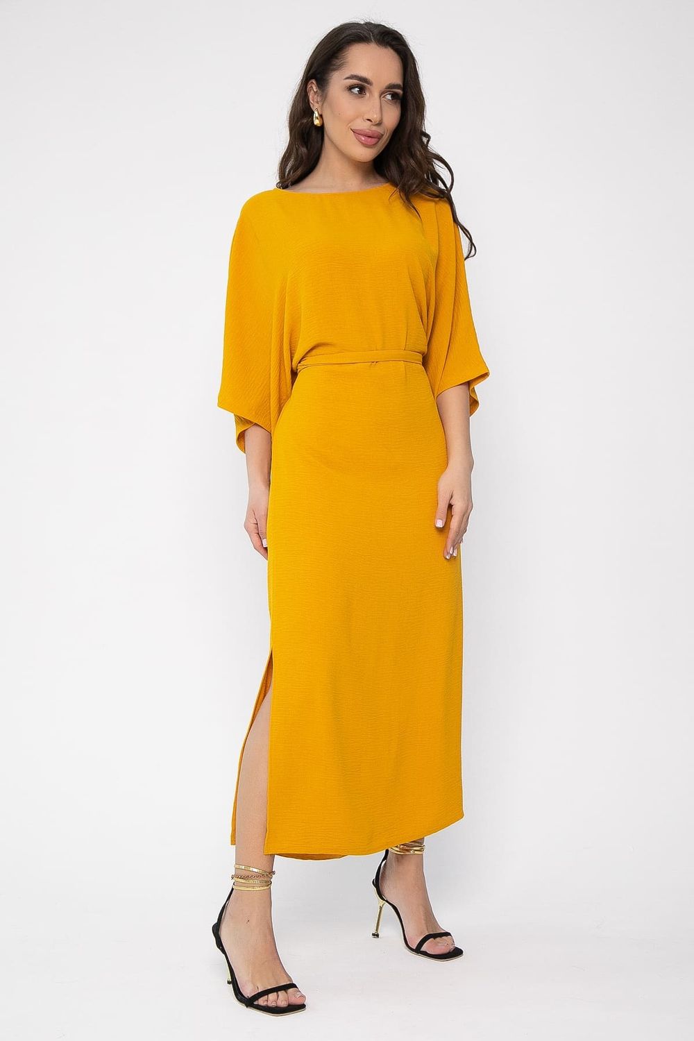 Платье Фернанда (горчица) П13621-41М LT Collection