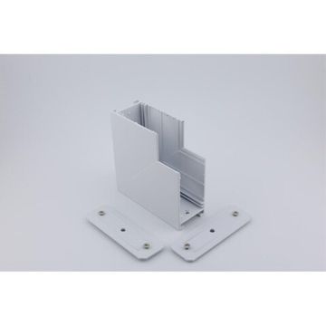 Трековый соединитель угловой внутренний APL.0282.10.04 белый Magnetic track 220 Aployt