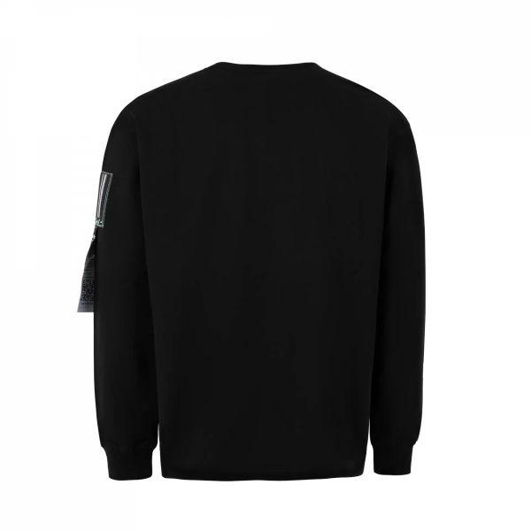 Лонгслив 03 Boxy Черный - фото 2