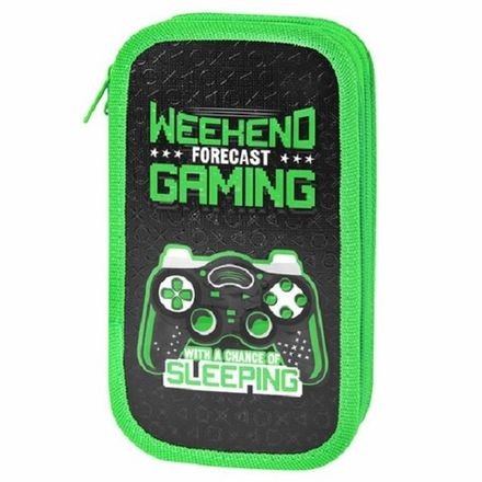 Пенал 2 отделение 190*110 Юнландия Gaming, ламинат