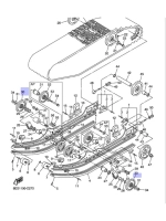 Ролик подвески гусеничного трака 8ES4731000