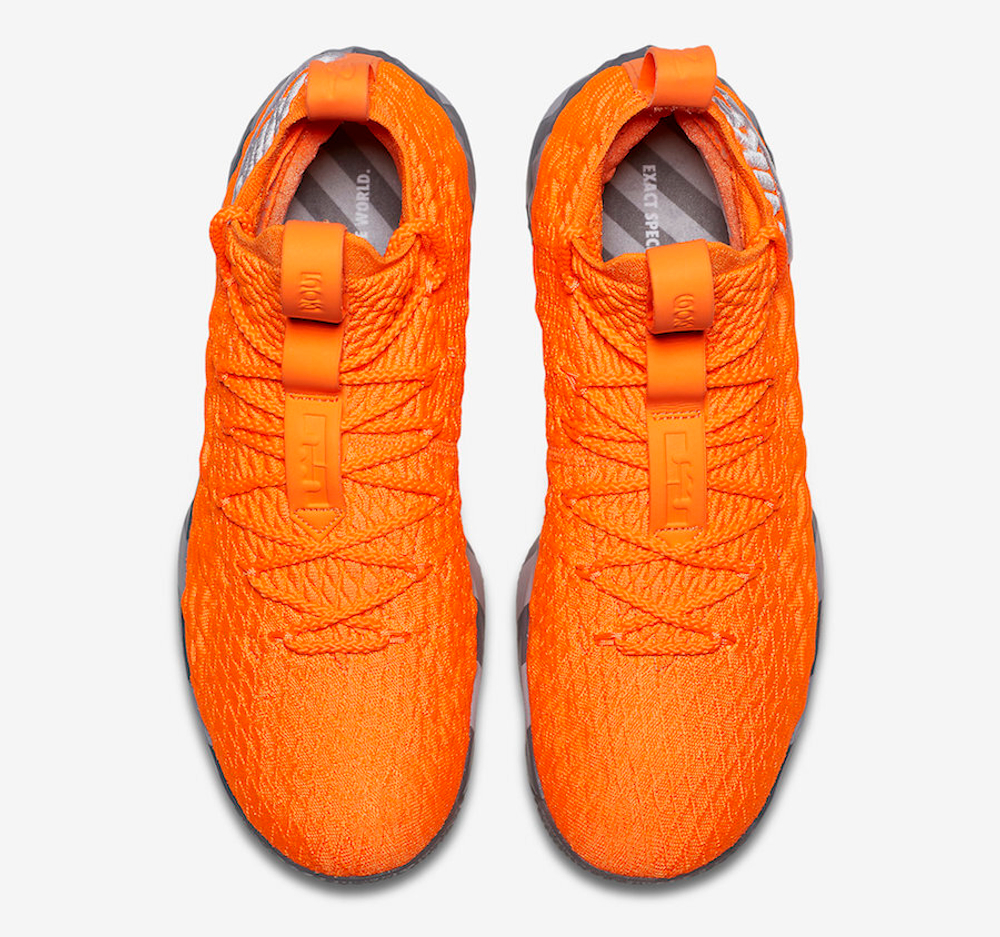 Заказать в Москве Nike LeBron 15 Orange Box