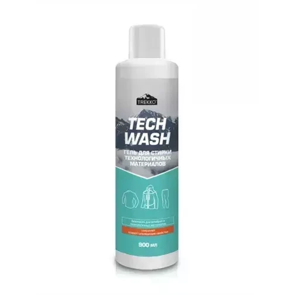 ГЕЛЬ ДЛЯ СТИРКИ ТЕХНОЛОГИЧНЫХ МАТЕРИАЛОВ TREKKO TECH WASH