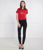 футболка rhinestone Karl Lagerfeld - красный(230W1713)