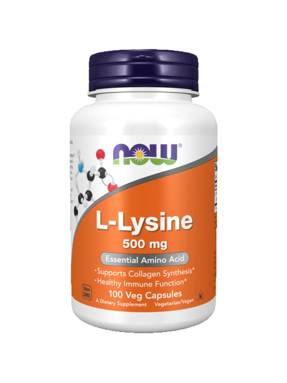 NOW L-Lysine 500 мг. (100 капс.)