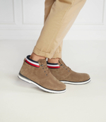 Кожаная обувь Tommy Hilfiger - коричневый(FM0FM04800)