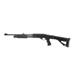 Приклад МР-155, МР-135 пластик №2, DLG Tactical, черный