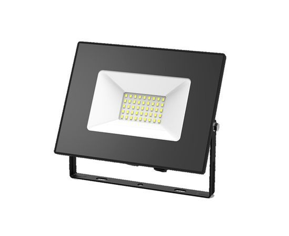 Gauss Elementary прожектор св/д 70W(4370lm) IP65 6500K 6K 191x164x30 черный ПРОМО 613100370P (арт. 738555)