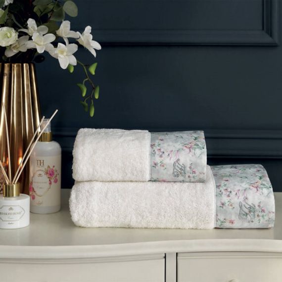 Набор полотенец Adoria 2 предмета TIVOLYO HOME Турция