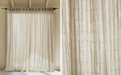 Штора Zara Home, 140х270 см, хлопок, 6607/032