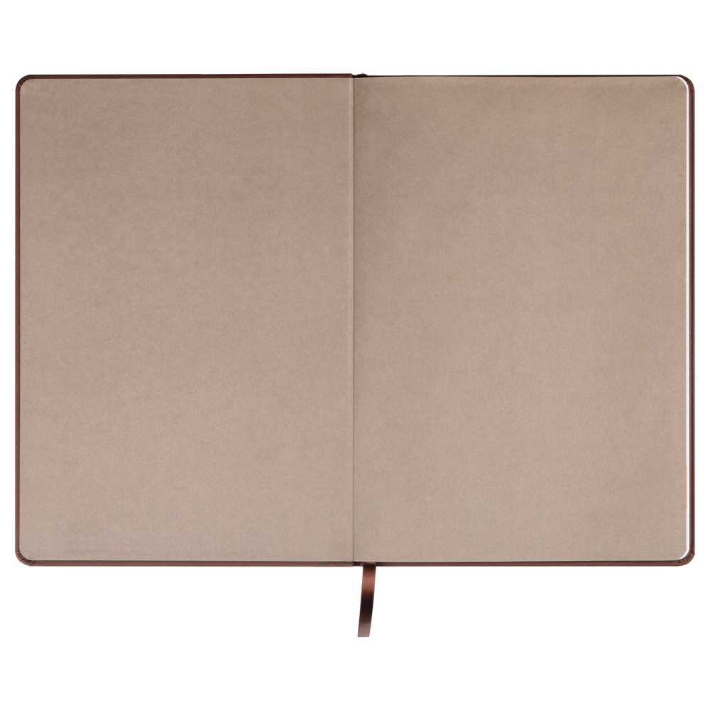 Еженедельник недатированный, B5, 64л., твердый переплет, кожзам, BG "Vienna.Dark brown", коричневый